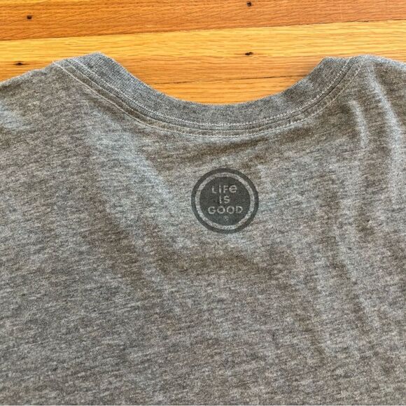 Life is Good Party Like it’s 1776 4th of July Grey Crusher Tee - Picture 4 of 4